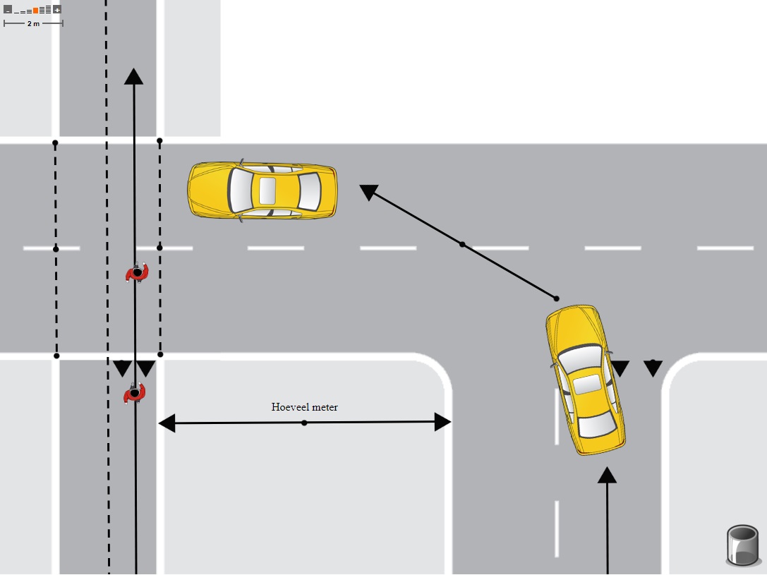 Wie heeft er voorrang in deze verkeerssituatie? - GoeieVraag