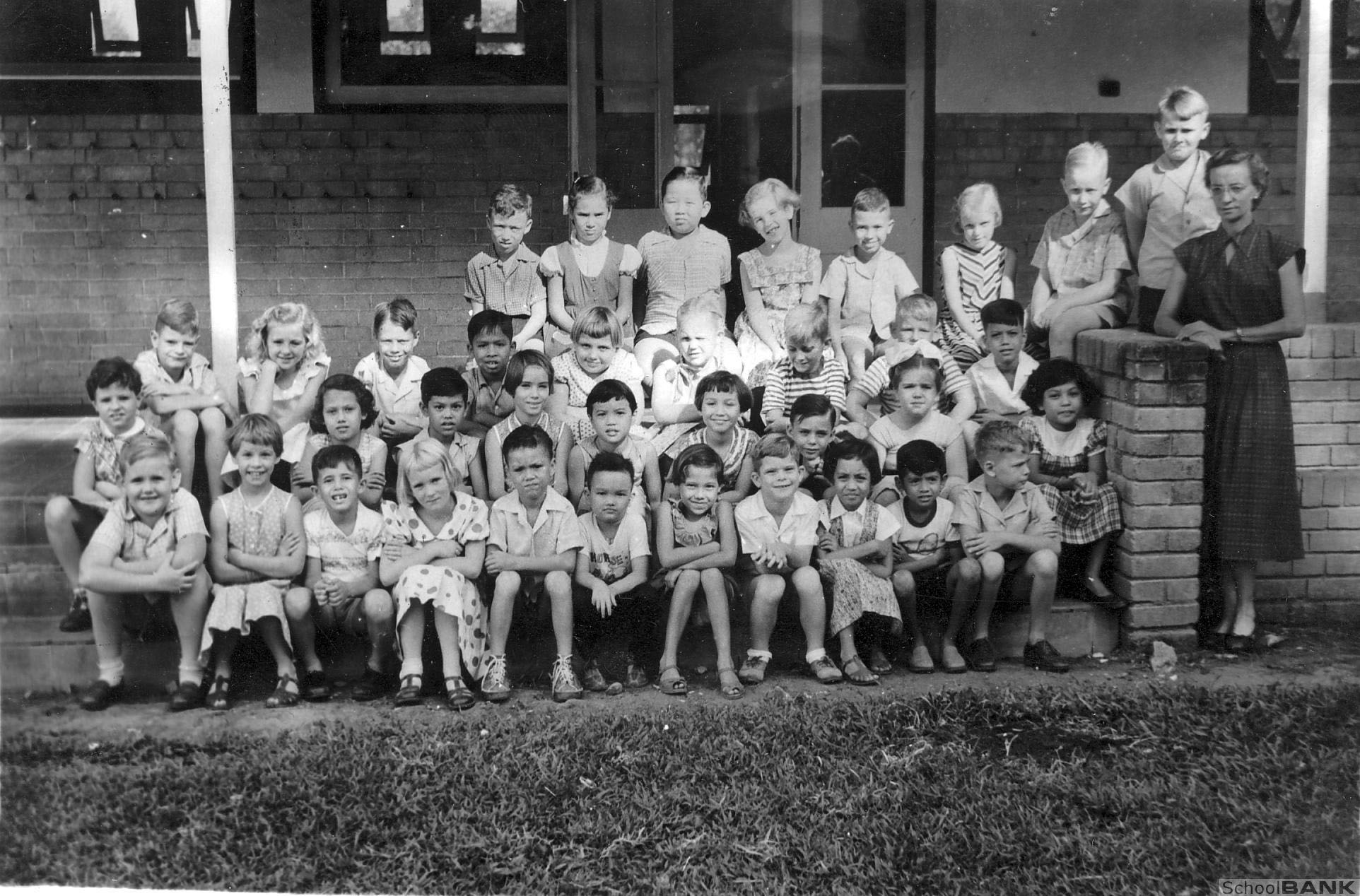 Oranje school foto