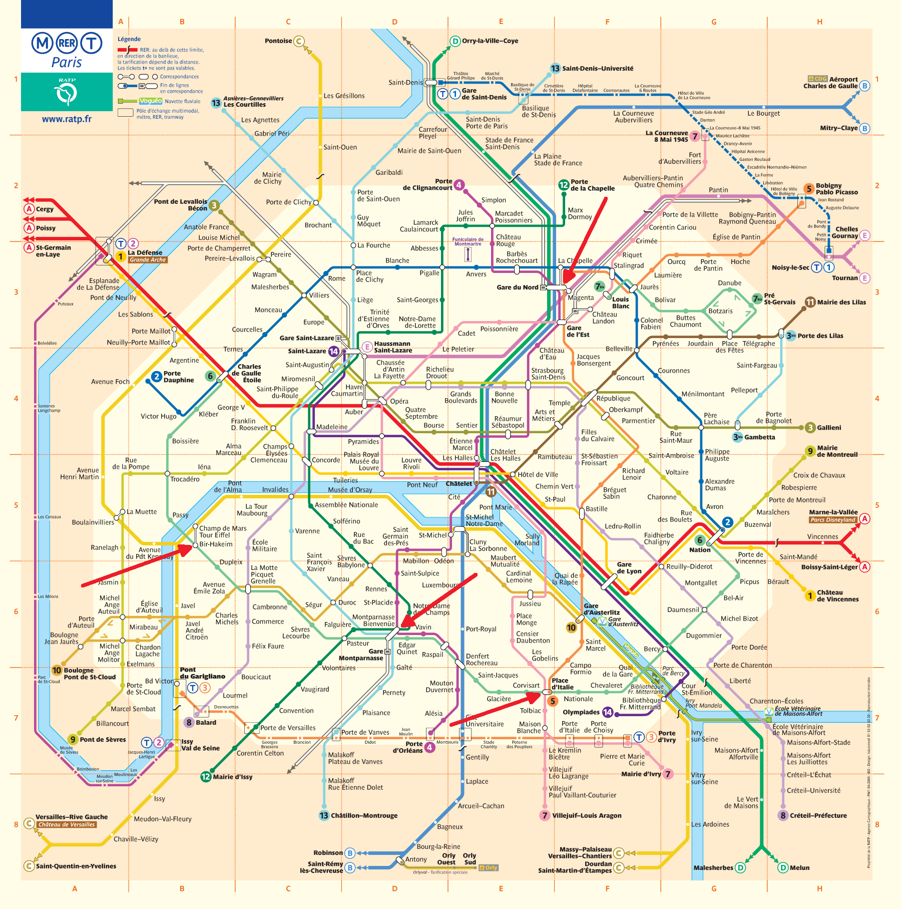 Gare Montparnasse Gare Du Nord En Metro Hoe kom ik in Parijs het snelste met de metro van Gare du Nord naar  Bir-Hakeim? - GoeieVraag