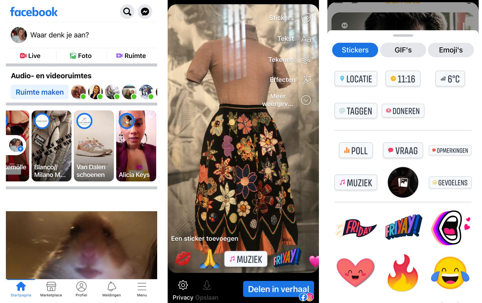 Facebook-verhalen-maken