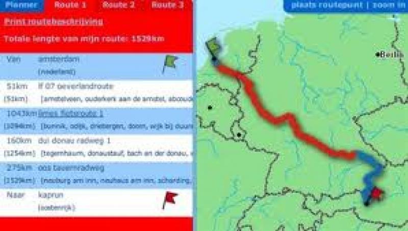 behuizing vleugel voor mij Fietsrouteplanner.startpagina.nl, een planner voor iedere fietstocht